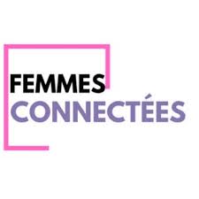 femme connecteé
